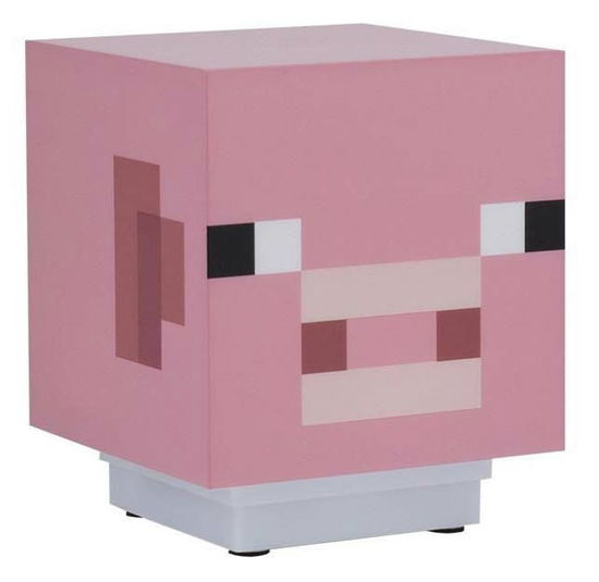 Minecraft - Pig - Light With Sound 12cm - P.derive - Gadżety - Paladone - 5055964775315 - 