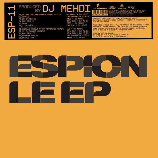 Espion - Dj Mehdi - Music - BECAUSE MUSIC - 5056556146315 - October 25, 2024