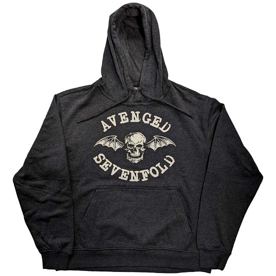 Avenged Sevenfold Unisex Pullover Hoodie: Logo - Avenged Sevenfold - Fanituote -  - 5056561054315 - 