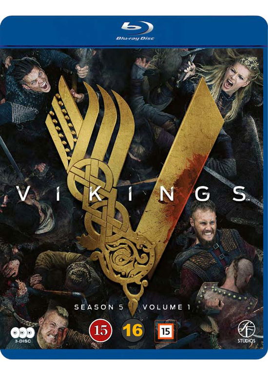 Vikings - Season 5, Vol. 1 - Vikings - Elokuva -  - 7333018013315 - torstai 11. lokakuuta 2018