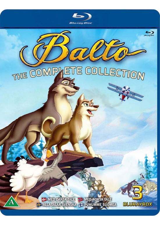 Balto 1 to 3 Complete Movie Trilogy (Blu-Ray) (2022)