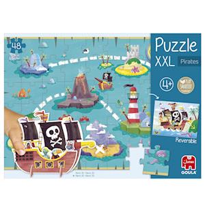 Cover for Jumbo · Jumbo Goula Legpuzzel XXL Piraten 48st. (Toys)