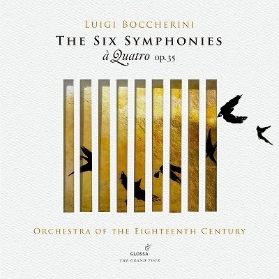 Cover for Orchestra Of The Eighteenth Century / Marc Destrube · Boccherini: Six Symphonies a Quatro Op.35 (CD) (2022)