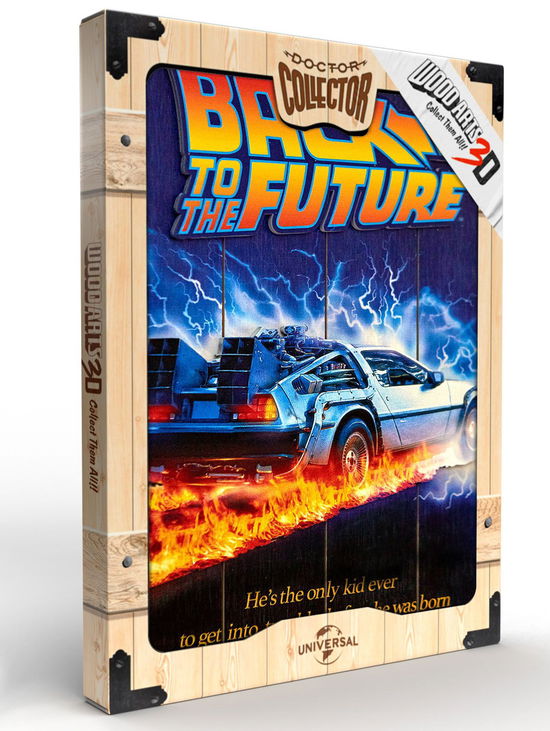 Cover for Doctor Collector · Back to The Future WoodArts 3D Print (MERCH)