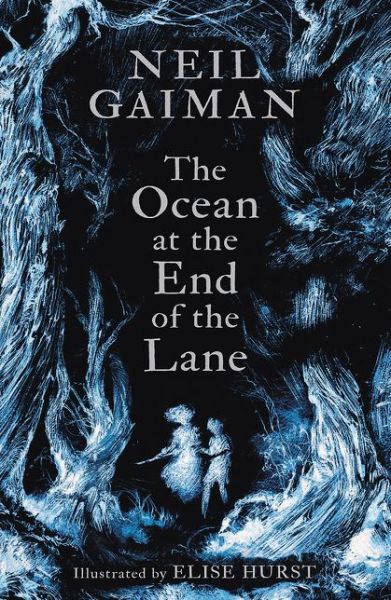 Cover for Neil Gaiman · The Ocean at the End of the Lane (Inbunden Bok) [Illustrated edition] (2019)