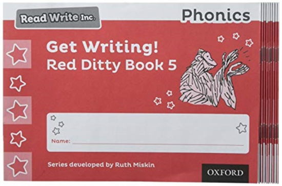 Cover for Ruth Miskin · Read Write Inc. Phonics: Get Writing! Red Ditty Book 5 Pack of 10 - Read Write Inc. Phonics (Paperback Book) (2017)