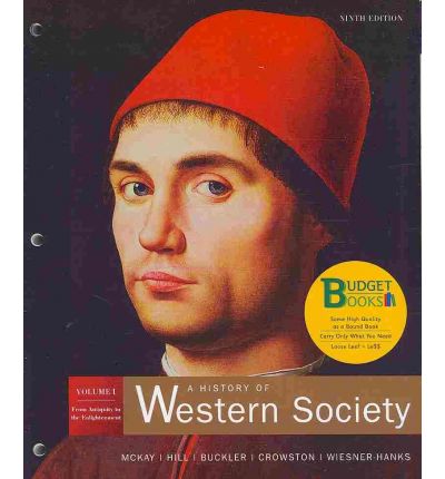 Cover for Merry E. Wiesner-hanks · A History of Western Society: from Antiquity to the Enlightenment (Paperback Book) [9 Unbnd edition] (2009)