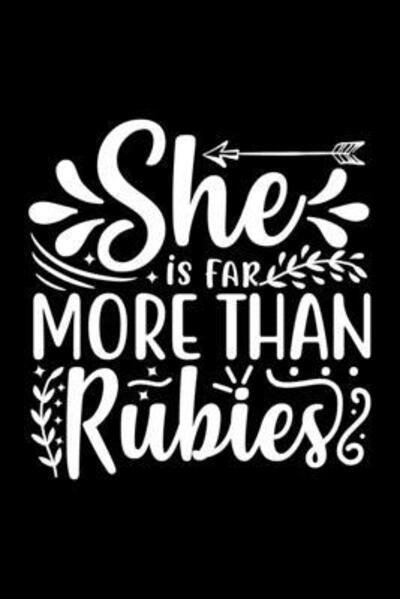 Cover for Joyful Creations · She Is Far More Than Rubies (Pocketbok) (2024)