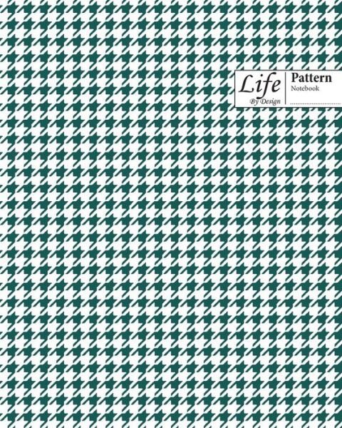 Cover for Design · Checkered II Pattern Composition Notebook Wide Large 100 Sheet Olive Green Cover (Paperback Book) (2020)