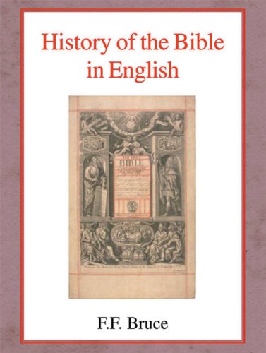 Cover for Frederick Fyvie Bruce · History of the Bible in English (Paperback Book) [3rd edition] (2003)