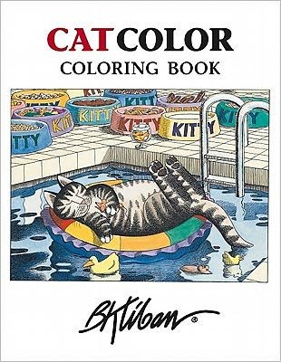 Cover for B Kliban · Kliban Catcolor Colouring Book (Pocketbok) (2009)