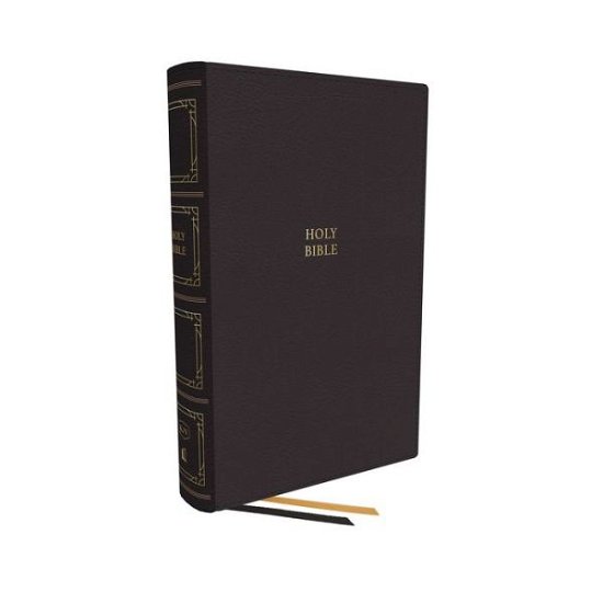 Cover for Thomas Nelson · KJV Holy Bible: Paragraph-style Large Print Thinline with 43,000 Cross References, Black Leathersoft, Red Letter, Comfort Print: King James Version (Leather Book) (2023)