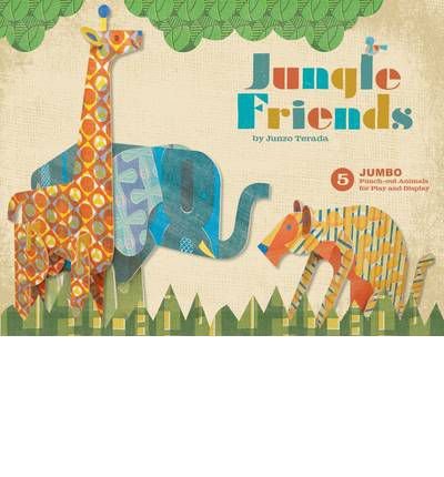 Cover for Junzo Terada · Jungle Friends: 5 Jumbo Punch-Out Animals for Play and Display (Book) (2011)