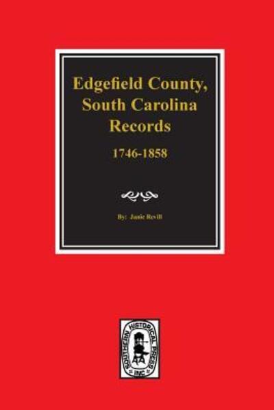 Cover for Janie Revill · Edgefield County, S.C. records (Buch) (2016)