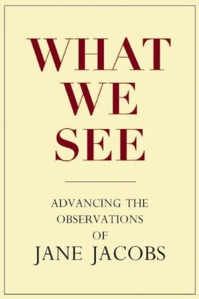 Cover for Stephen a Goldsmith · What We See: Advancing the Observations of Jane Jacobs (Hardcover Book) (2010)