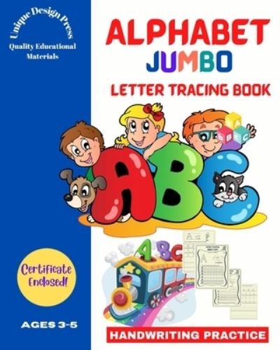 Cover for Inc. Blurb · Alphabet Jumbo Letter Tracing Book (Paperback Book) (2024)