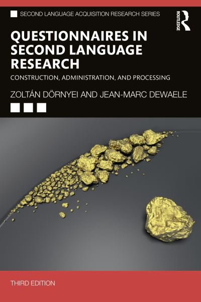 Cover for Zoltan Dornyei · Questionnaires in Second Language Research: Construction, Administration, and Processing - Second Language Acquisition Research Series (Pocketbok) (2022)