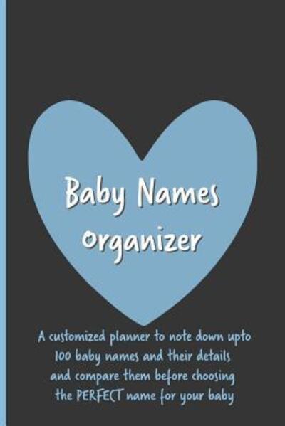 Cover for Laks Baby Designs · Baby Name Organizer (Paperback Book) (2019)