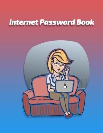 Cover for Peedo Publishing · Internet Password Book (Paperback Book) (2019)