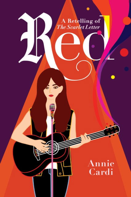 Cover for Annie Cardi · Red: A modern retelling of The Scarlet Letter (Paperback Book) (2026)