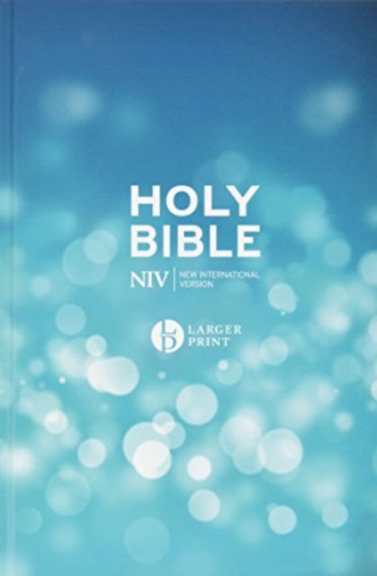 Cover for NIV Larger Print Blue Hardback Bible 10 Copy Pack (Book pack) (2017)