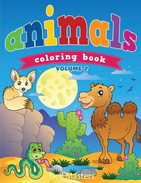 Cover for Neil Masters · Animal Coloring Book (Avon Coloring Books) (Paperback Book) (2014)