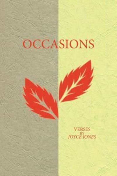 Cover for Joyce Jones · Occassions (Paperback Book) (2014)