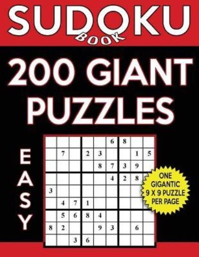 Cover for Sudoku Book · Sudoku Book 200 Easy Giant Puzzles (Pocketbok) (2017)