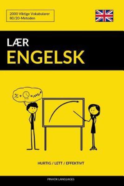 Cover for Pinhok Languages · Laer Engelsk - Hurtig / Lett / Effektivt (Paperback Book) (2017)