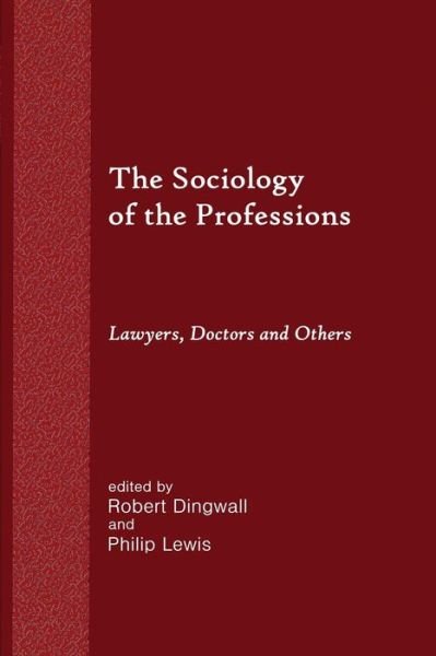 Cover for Philip Lewis · Sociology of the Professions (Taschenbuch) (2014)