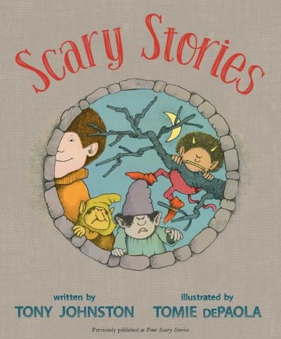 Cover for Tony Johnston · Scary Stories (Inbunden Bok) (2022)