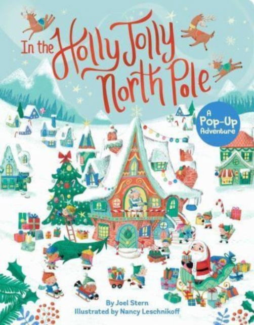 Cover for Joel Stern · In the Holly Jolly North Pole: A Pop-Up Adventure (Board book) (2023)