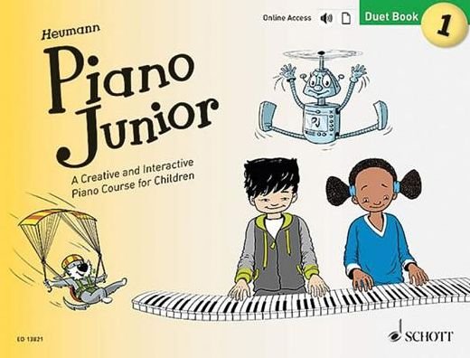 Cover for Hans-Gunter Heumann · Piano Junior: Duet Book Vol. 1 (Buch) (2017)