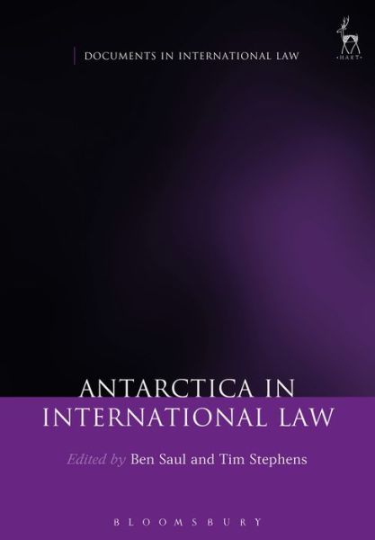 Cover for Saul Ben · Antarctica in International Law (N/A) (2015)