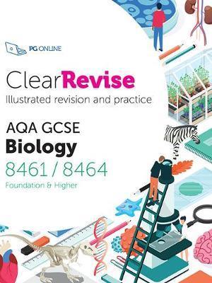 Cover for ClearRevise AQA GCSE Biology 8461/8464 (Paperback Book) (2021)