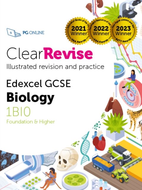 ClearRevise Edexcel GCSE Biology 1BI0 - PG Online Ltd - Books - PG Online Limited - 9781916518315 - September 2, 2024