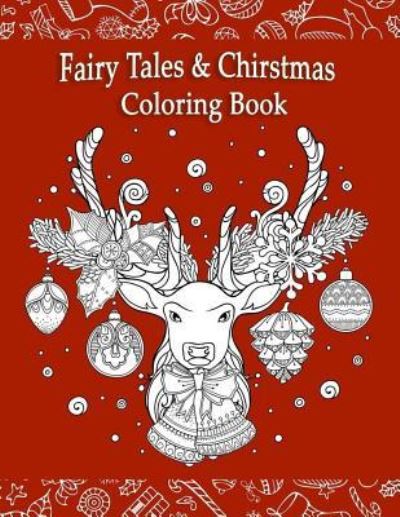 Cover for Craft Besties · Fairly Tales &amp; Christmas Coloring Book (Paperback Book) (2017)