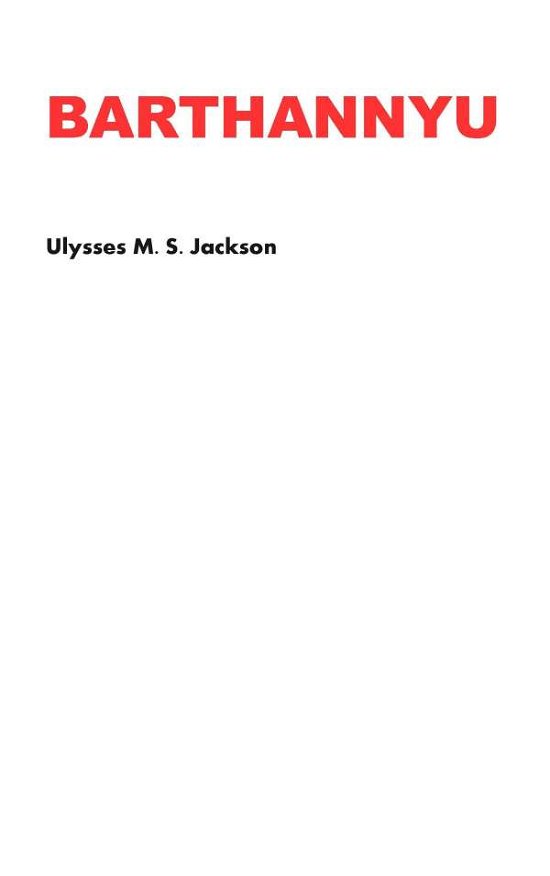 Cover for Ulysses M S Jackson · Barthannyu (Pocketbok) (2015)
