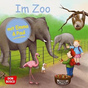 Cover for Monika Lehner · Im Zoo Mit Emma Und Paul. Mini-bilderbuch. (Book)