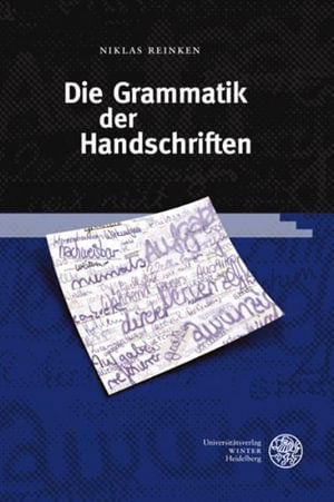 Cover for Niklas Reinken · Grammatik der Handschriften (Book) (2023)