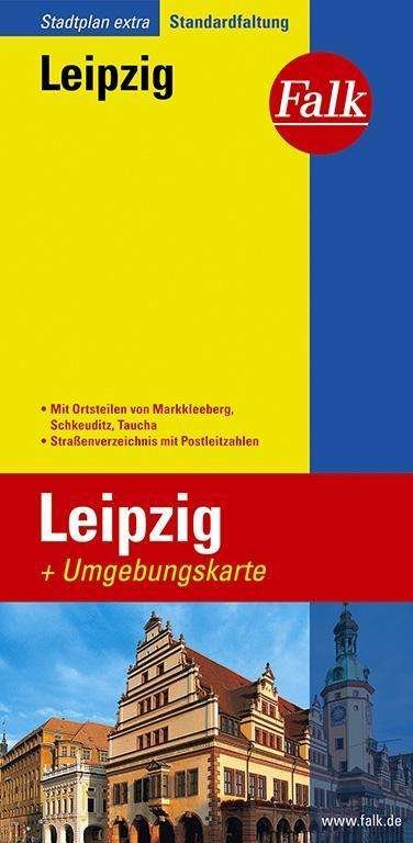 Cover for Mair-Dumont · Leipzig, Falk Extra 1:15 000 (Book) (2014)