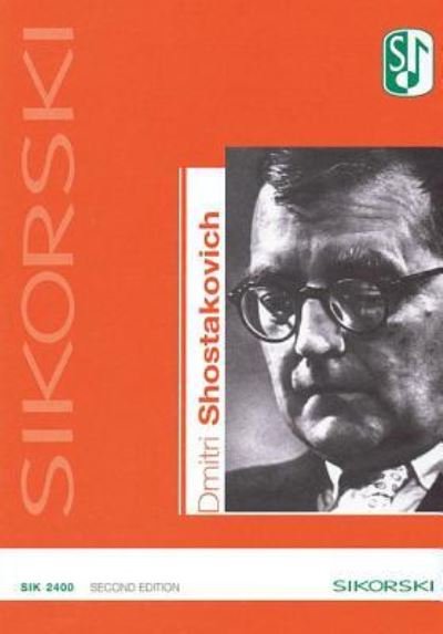 Cover for Dmitri Shostakovich · Dmitri Shostakovich Catalog of Works (Paperback Book) (2012)