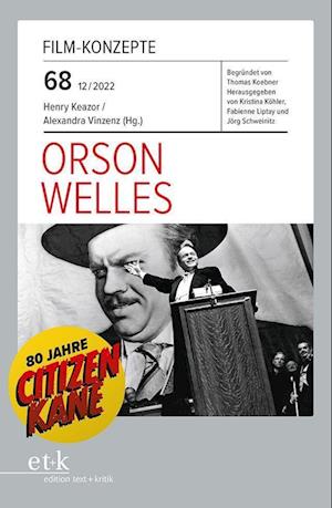 Cover for Henry Keazor · Orson Welles (Book) (2023)