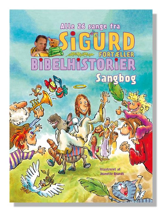 Sigurd fortæller bibelhistorier - DKM -Simon Kangas Larsen Sigurd Barrett - Bøger - Dansk Sang & Folkeskolens Musiklærerfore - 9788776126315 - 1. maj 2010