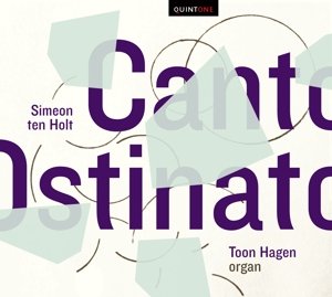 Cover for Ton Hagen · Canto ostinato (CD) (2013)