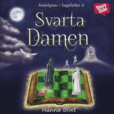 Cover for Hanna Blixt · Äventyren i Sagofallen: Svarta damen (Audiobook (MP3)) (2018)