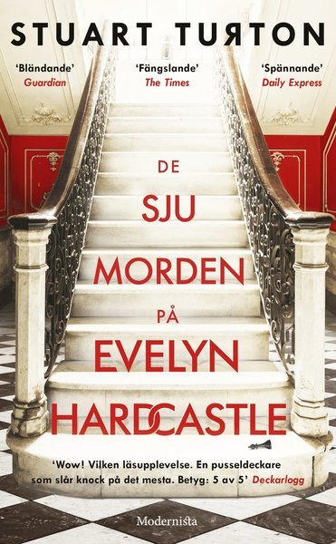 Cover for Stuart Turton · De sju morden på Evelyn Hardcastle (Paperback Bog) (2021)