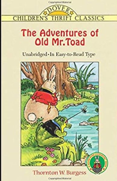 Cover for Thornton Burgess · The Adventures of Old Mr. Toad illustrated (Paperback Book) (2020)