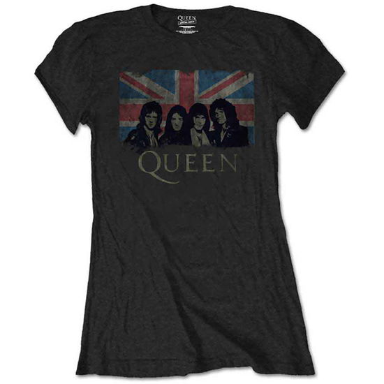 Cover for Queen · Queen Ladies T-Shirt: Union Jack (T-shirt)