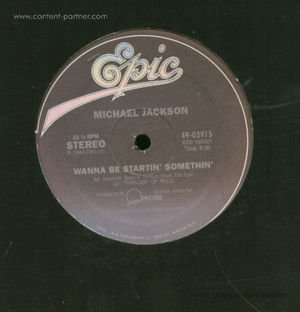 Cover for Michael Jackson · Wanna Be Startin' Somethin' (12&quot;) (2012)
